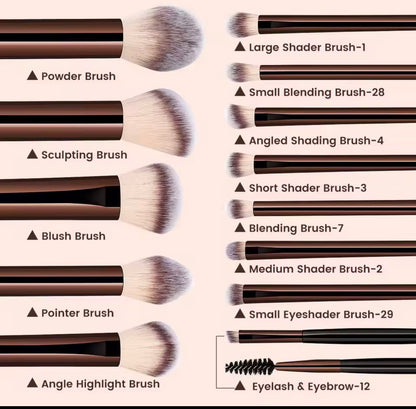 Crown & Blend 13-Piece Brush Set